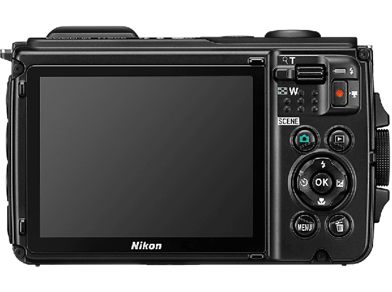 Nikon W300 Amarilla+mochila 16 mpx sumergible cmos 4k uhd wifi bluetooth coolpix compacta de nikkor snapbridge videos timelapse la af tft lcd kit 125 1600