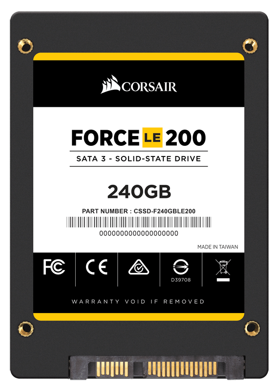 Disco duro de 240GB - Corsair LE200, SATA