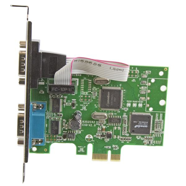 Tarjeta Serie - StarTech.com PEX2S1050 Tarjeta Serie PCI Express 2 Puertos DB9 RS232 UART 16C1050