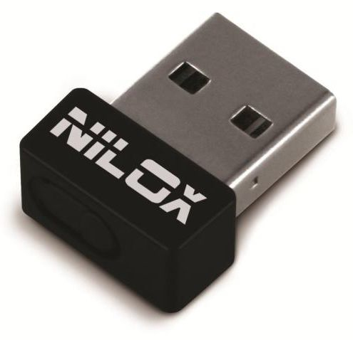 Adaptador y tarjeta de red - Nilox DPW-112U, WLAN, 150Mbit/s