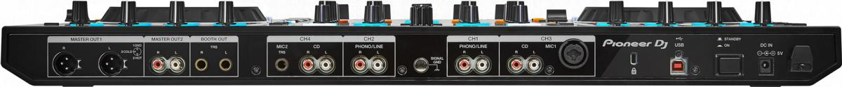 Mesa de mezclas - Pioneer DDJ-RX, Digital Vinyl System (DVS), 4 canales, Slip Mode, Negro