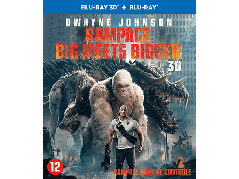 Rampage - Big Meets Bigger (3D) Blu-ray