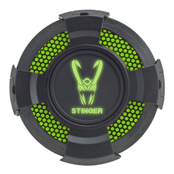 Hub - Woxter Stinger Hub Green, 4x USB 2.0 y 1.1, LED 5 colores, Negro