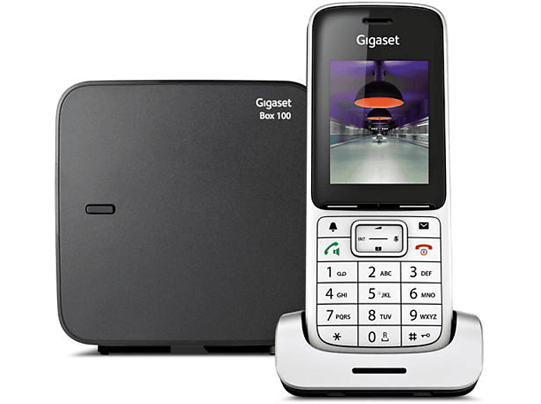 Gigaset SL450HX DECT Negro, Plata
