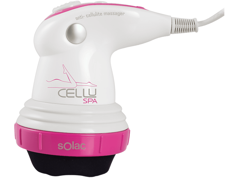 Solac Me7713 Cellu spa masajeador triple accion tecnica profesional cabezal body contour