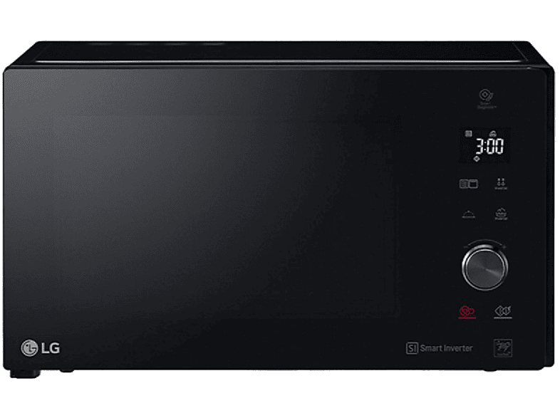 REACONDICIONADO Seminuevo Bueno Microondas con grill - LG MH7265DPS, 1000 W, 5 niveles, Descongelar, 32 l, Negro