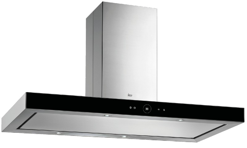 Campana - Teka DPL ISLA 1185, Isla, 782 m3/h, 4 lámparas LED, Touch Control, 110 cm, A, Inox