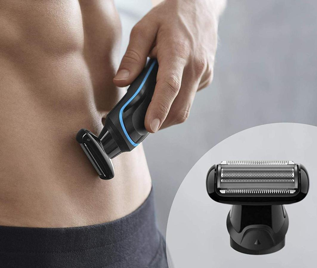 Afeitadora multifunción - Braun MGK3080, Barbero, Cortapelos, 13 posiciones, Indicador LED, Seco y húmedo,