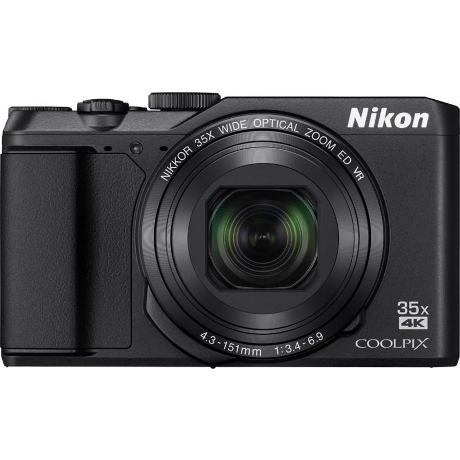 Cámara - Nikon Coolpix A900, 20.3 Mpx, Grabación 4K UHD, SnapBridge, Negro