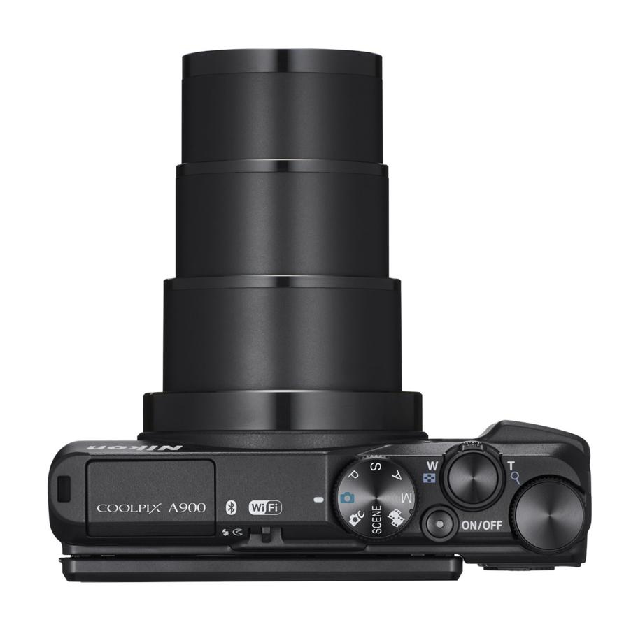 Cámara - Nikon Coolpix A900, 20.3 Mpx, Grabación 4K UHD, SnapBridge, Negro