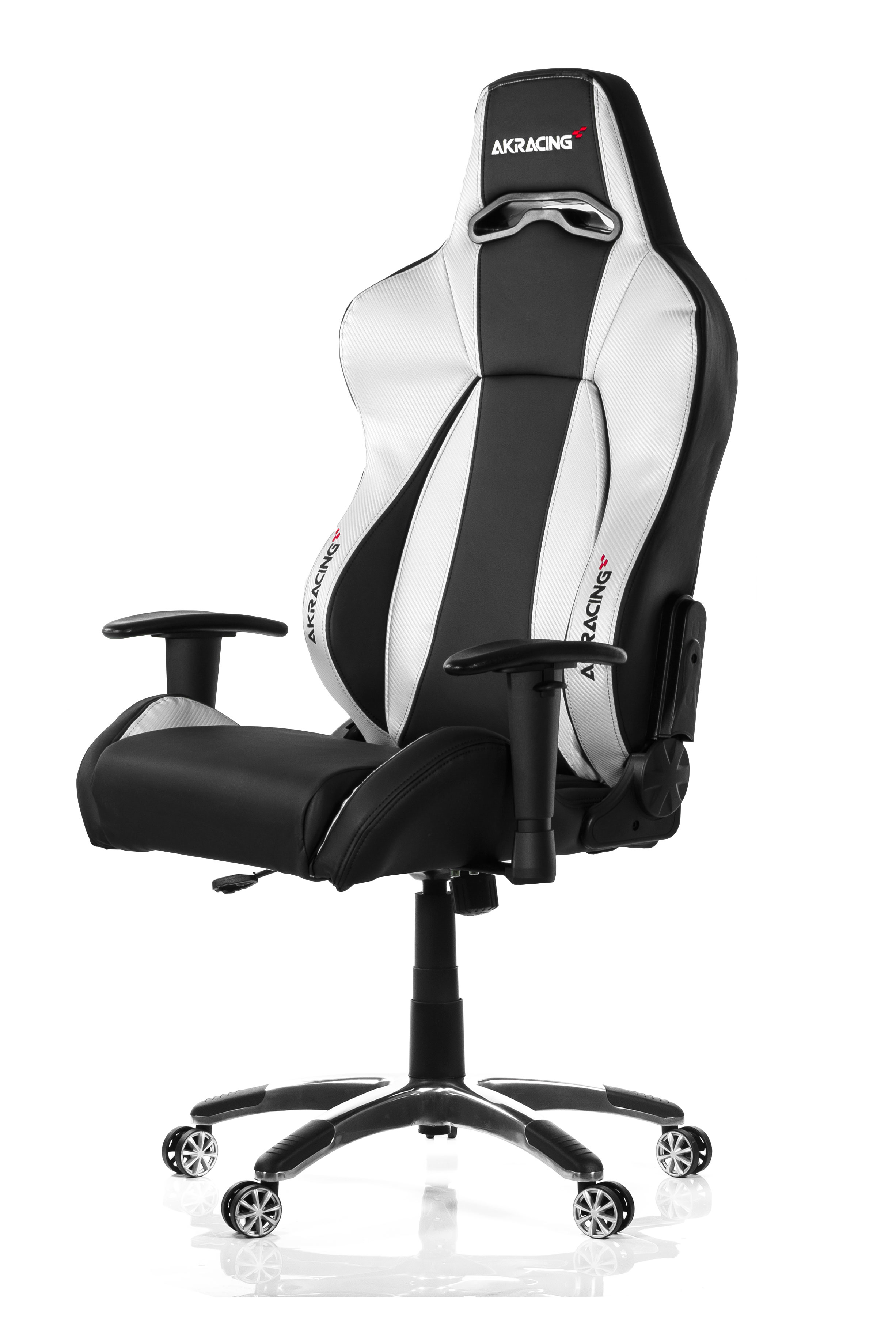 Silla gaming - AKRacing Premium V2, Plateada