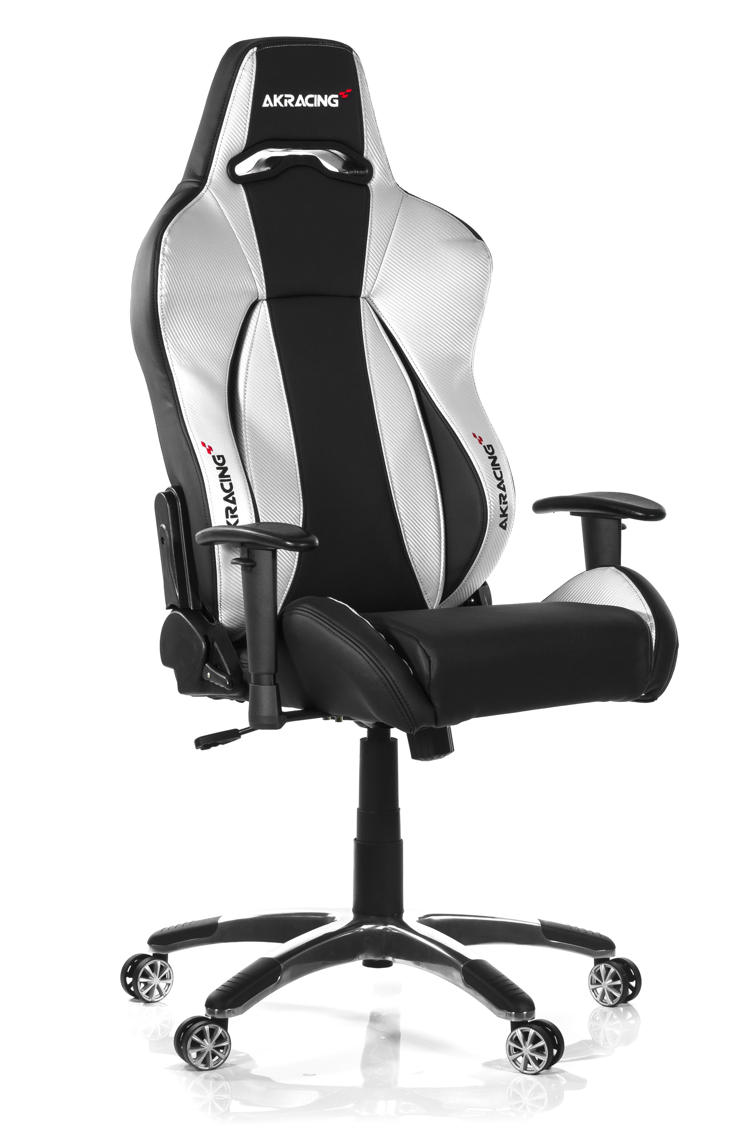 Silla gaming - AKRacing Premium V2, Plateada