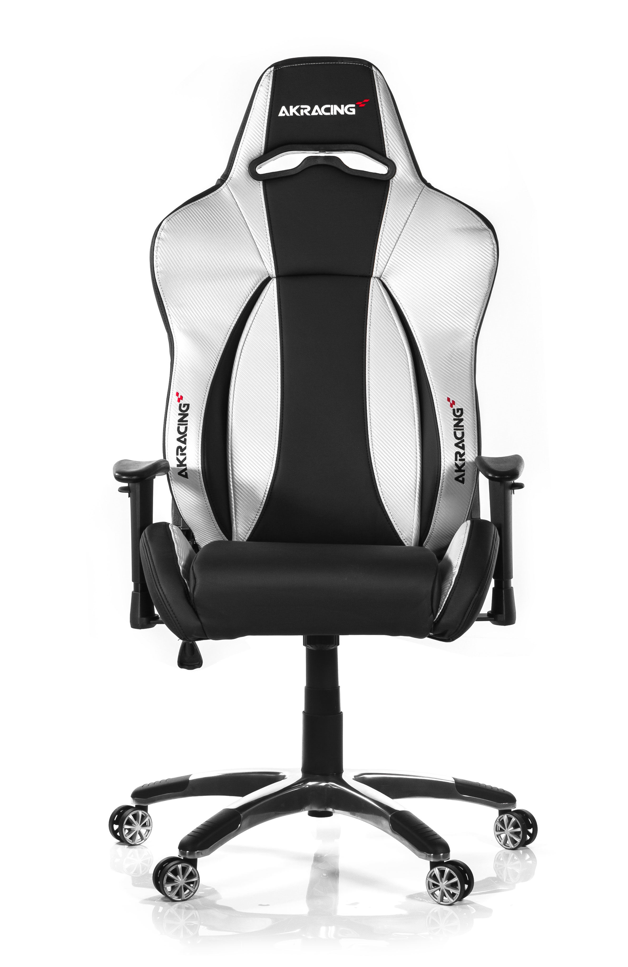Silla gaming - AKRacing Premium V2, Plateada