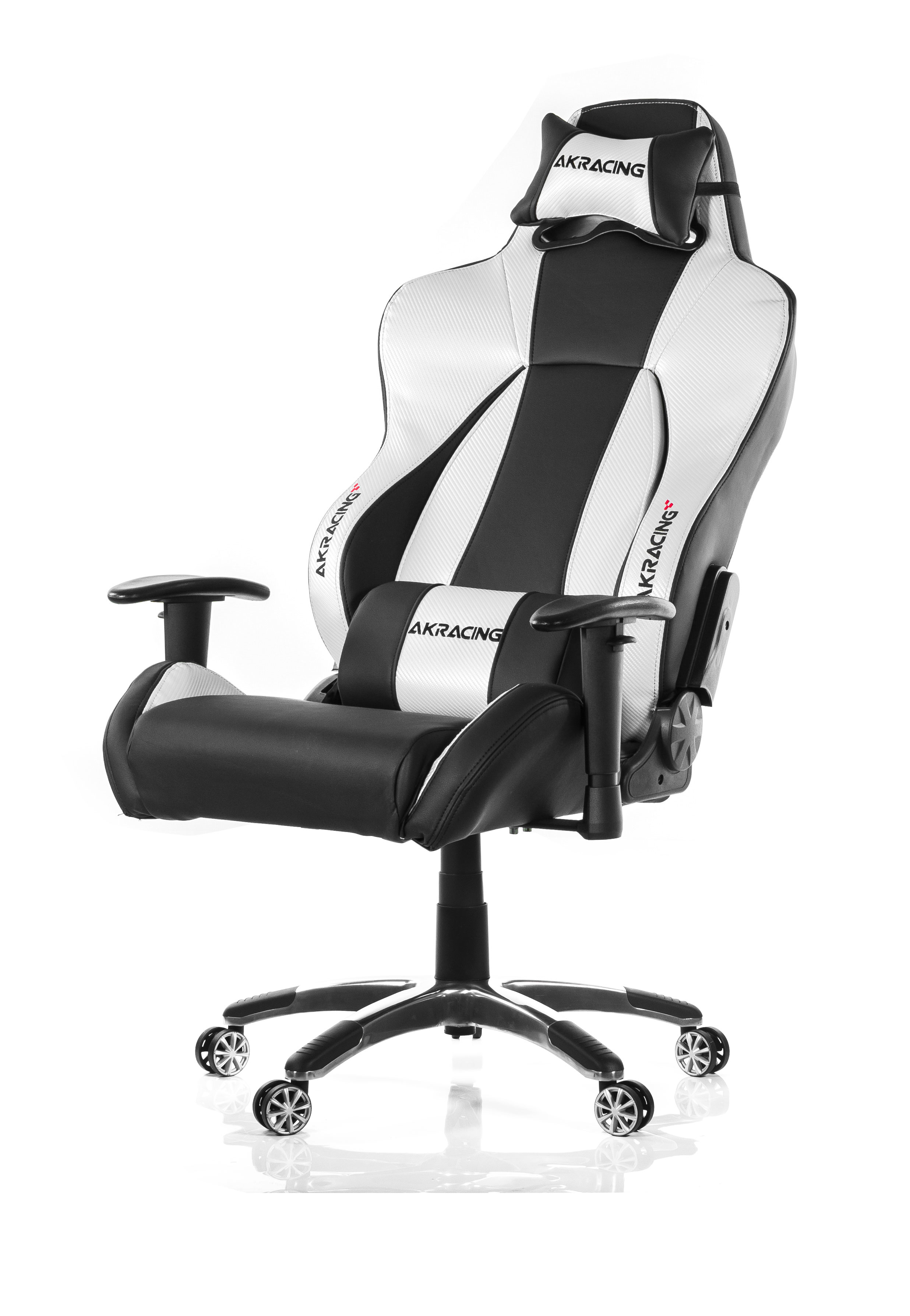 Silla gaming - AKRacing Premium V2, Plateada