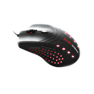 Ratón gaming - Mars Gaming MM0, 2800DPI, Óptico, Ambidextro, negro