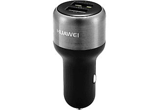 Cargador de coche - Huawei 245231, Dual, USB, Negro
