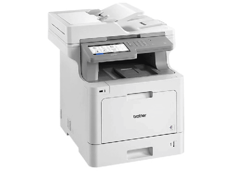 REACONDICIONADO Seminuevo Bueno Impresora multifunción láser - Brother MFC-L9570CDW, 4 en 1, 31 ppm, Pantalla táctil, WiFi, Blanco