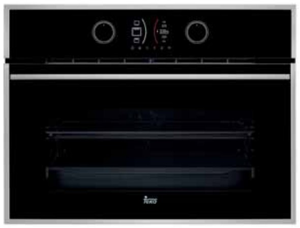 Horno - Teka HCL860P, Multifunción, Pirolítico, 44 L, 60 cm, 12 funciones, A+, Negro