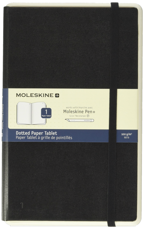 Tableta gráfica - Moleskine Paper Tablet Negra