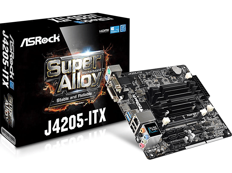 AS ROCK AS ROCK Asrock J4205-ITX placa base