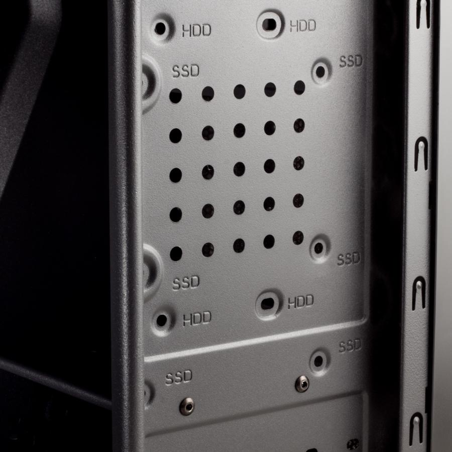 NOX Kore Midi-Tower Negro, Gris carcasa de ordenador