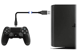 Accesorio PS4 - Ardistel DUALSHOCK 4, Cable de carga USB a MicroUSB, 3 m 
