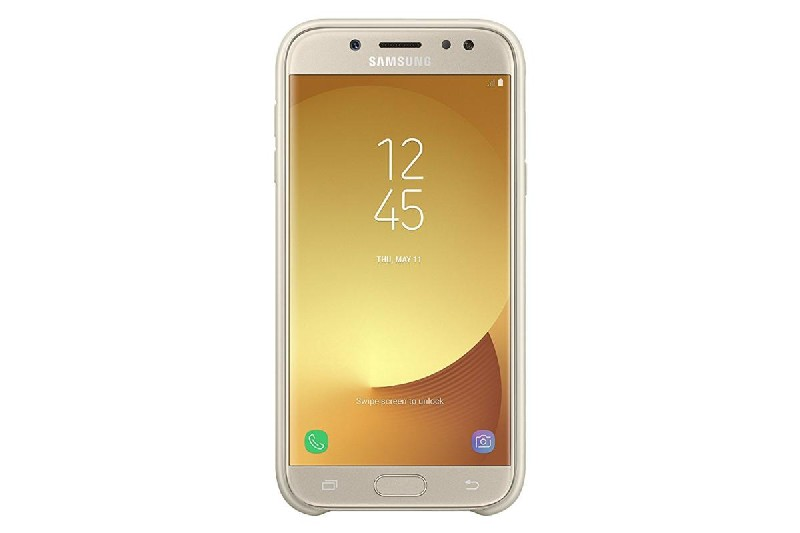 Carcasa - Samsung EF-PJ530CFEGWW, 5.2", Para Samsung J5 2017, Dorado