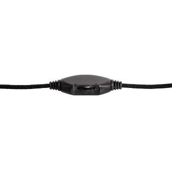 Auriculares con cable - Hama AH-100 Binaurale Diadema Negro, Plata auricular con micrófono