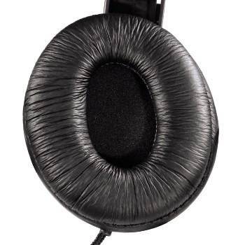 Auriculares con cable - Hama AH-100 Binaurale Diadema Negro, Plata auricular con micrófono