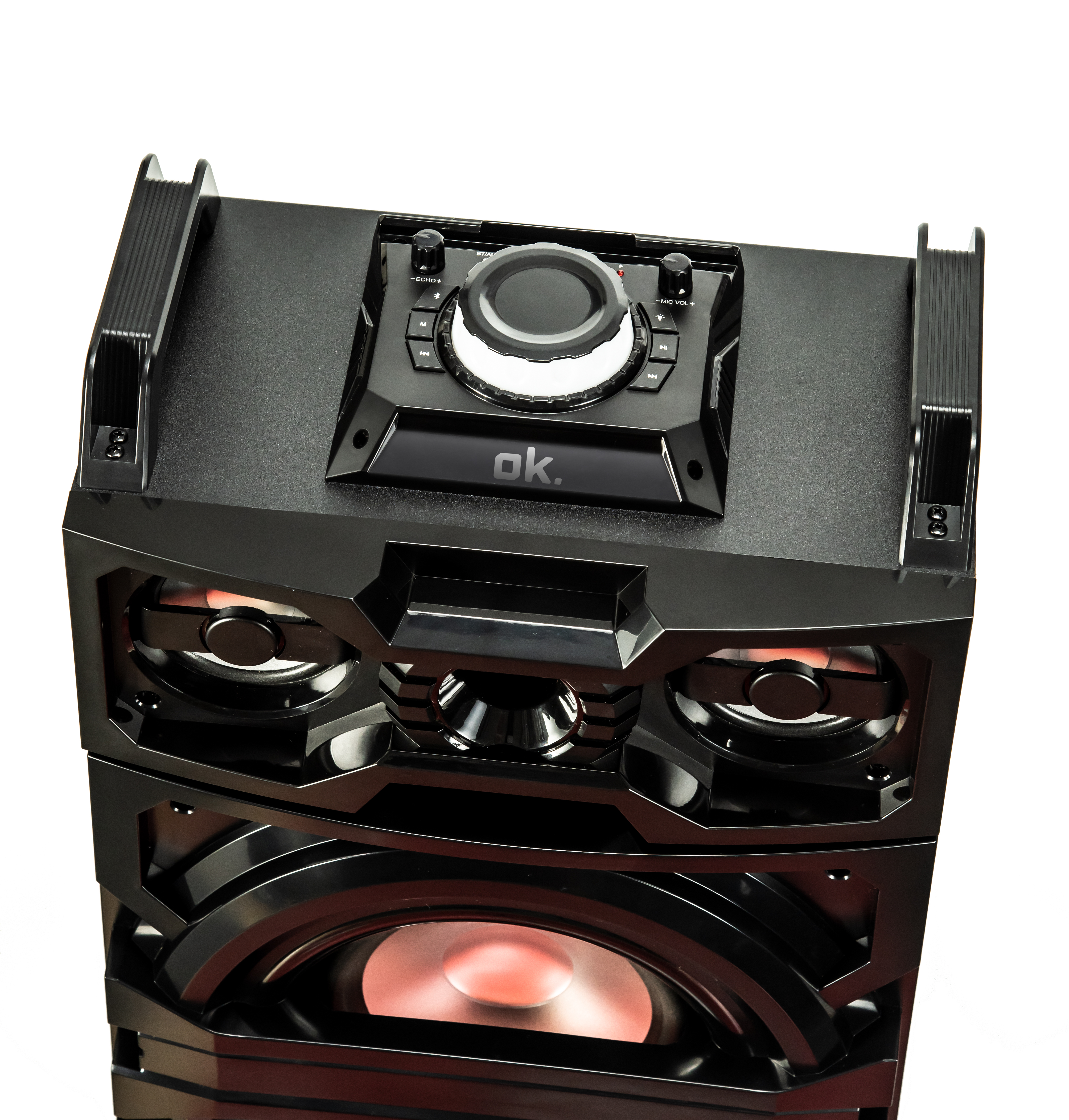 OK. OPK 1000 Bluetooth Partybox Kompaktanlage (Schwarz)