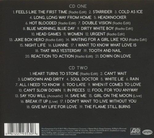 Foreigner - 40 - CD