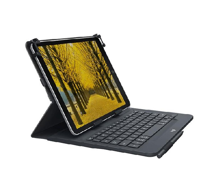 Logitech Universal Folio para ipad con teclado bluetooth apple de 910 pulgadastablet android windows batería hasta 2 años qwerty español tablets 9 10 3.0 2286 254 920008336