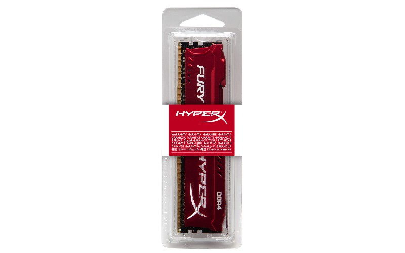 Memoria Ram | Kingston HyperX FURY Memory Red 16GB DDR4 2400MHz