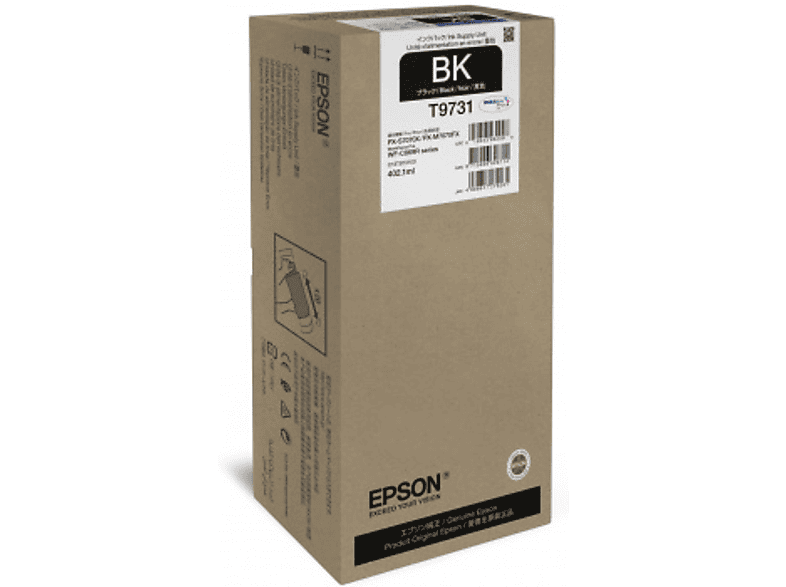 Cartucho de tinta | EPSON EPSON Epson T9731 402.1ml 22500páginas Negro