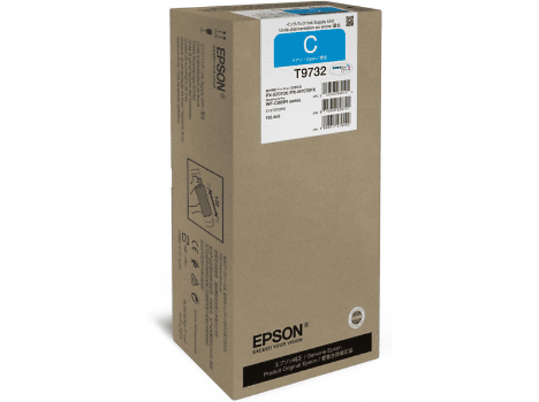 Cartucho de tinta | EPSON EPSON Epson T9732 192.4ml 22000páginas Cian