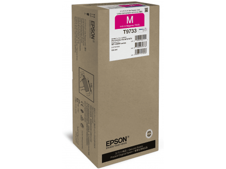 Cartucho de tinta | EPSON EPSON Epson T9733 192.4ml 22000páginas Magenta