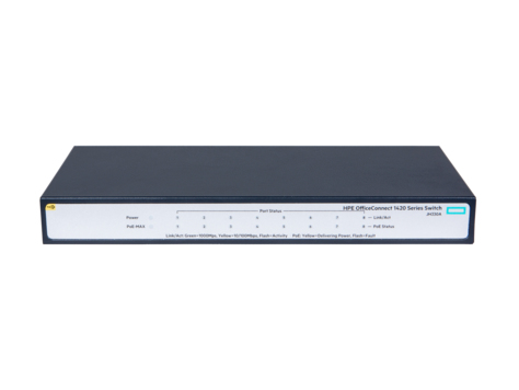 Hewlett Packard Enterprise OfficeConnect 1420 8G PoE+ (64W) No administrado L2 Gigabit Ethernet