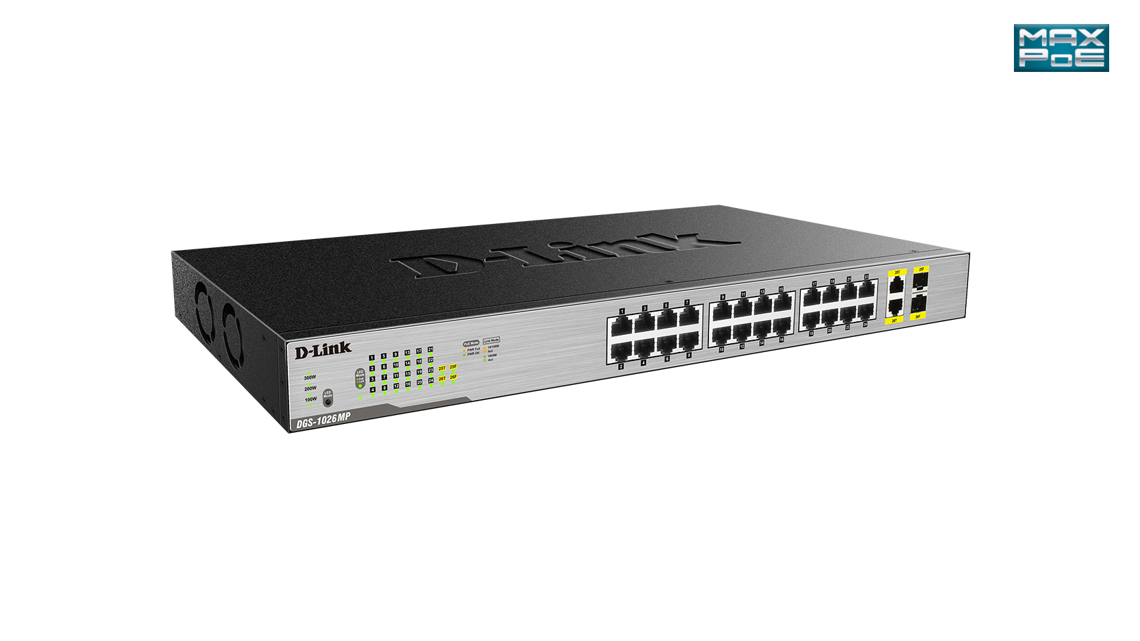 D-LINK D-LINK DGS-1026MP / 26 PORT GIGABIT MAX PO