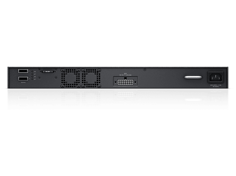 Dell Dell Powerconnect N2048 Gestionado L3Gigabit Ethernet (10/100/1000) 1U Negro