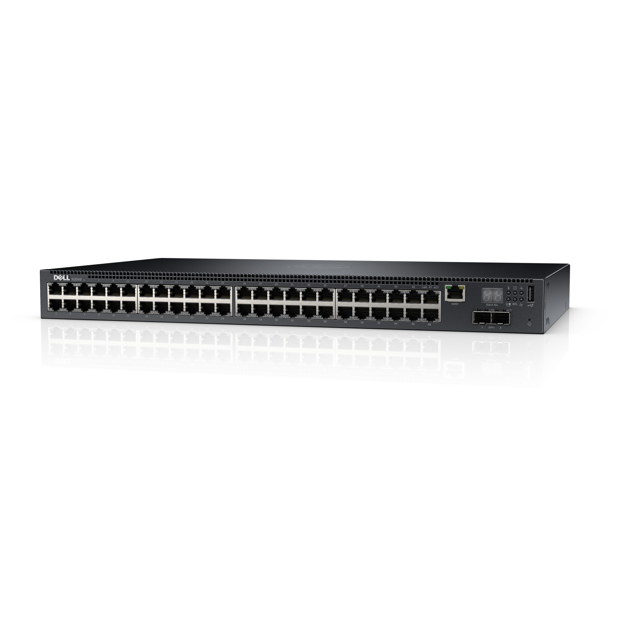Dell Dell Powerconnect N2048 Gestionado L3Gigabit Ethernet (10/100/1000) 1U Negro