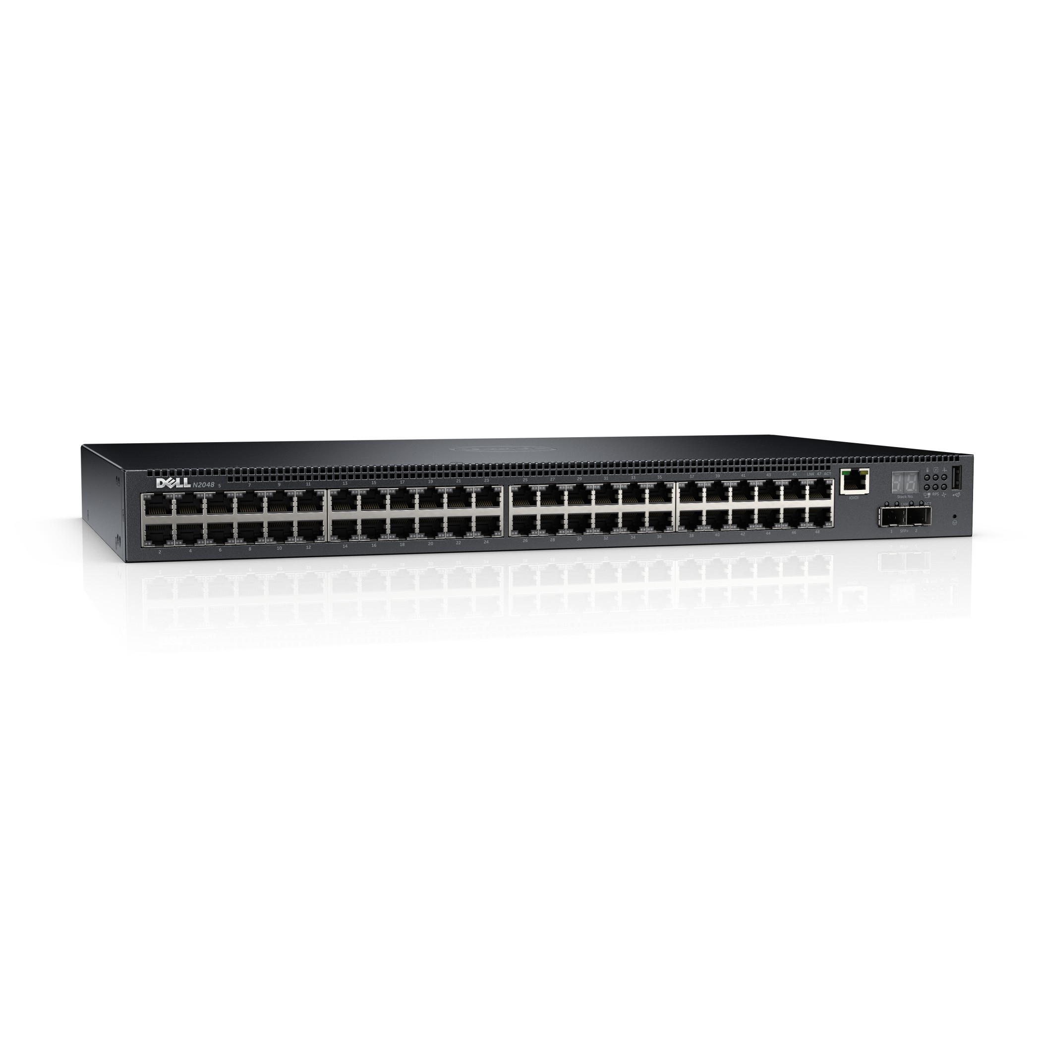Dell Dell Powerconnect N2048 Gestionado L3Gigabit Ethernet (10/100/1000) 1U Negro