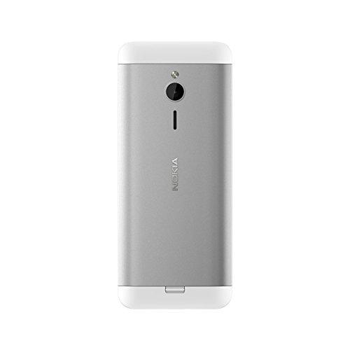 Móvil - Nokia 230 DS, Dual SIM, 2 Mpx, 2.8" LCD, Bluetooth, Blanco