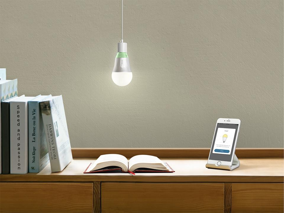 Bombilla - TP-LINK LB110, inteligente, Wi-Fi, Color blanco iluminación inteligente, domótica