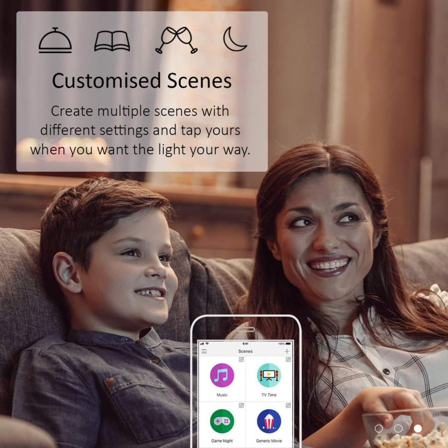 Bombilla LED - TP-LINK LB130, 11W, E27, Luz de día, Blanco suave lámpara LED, domótica