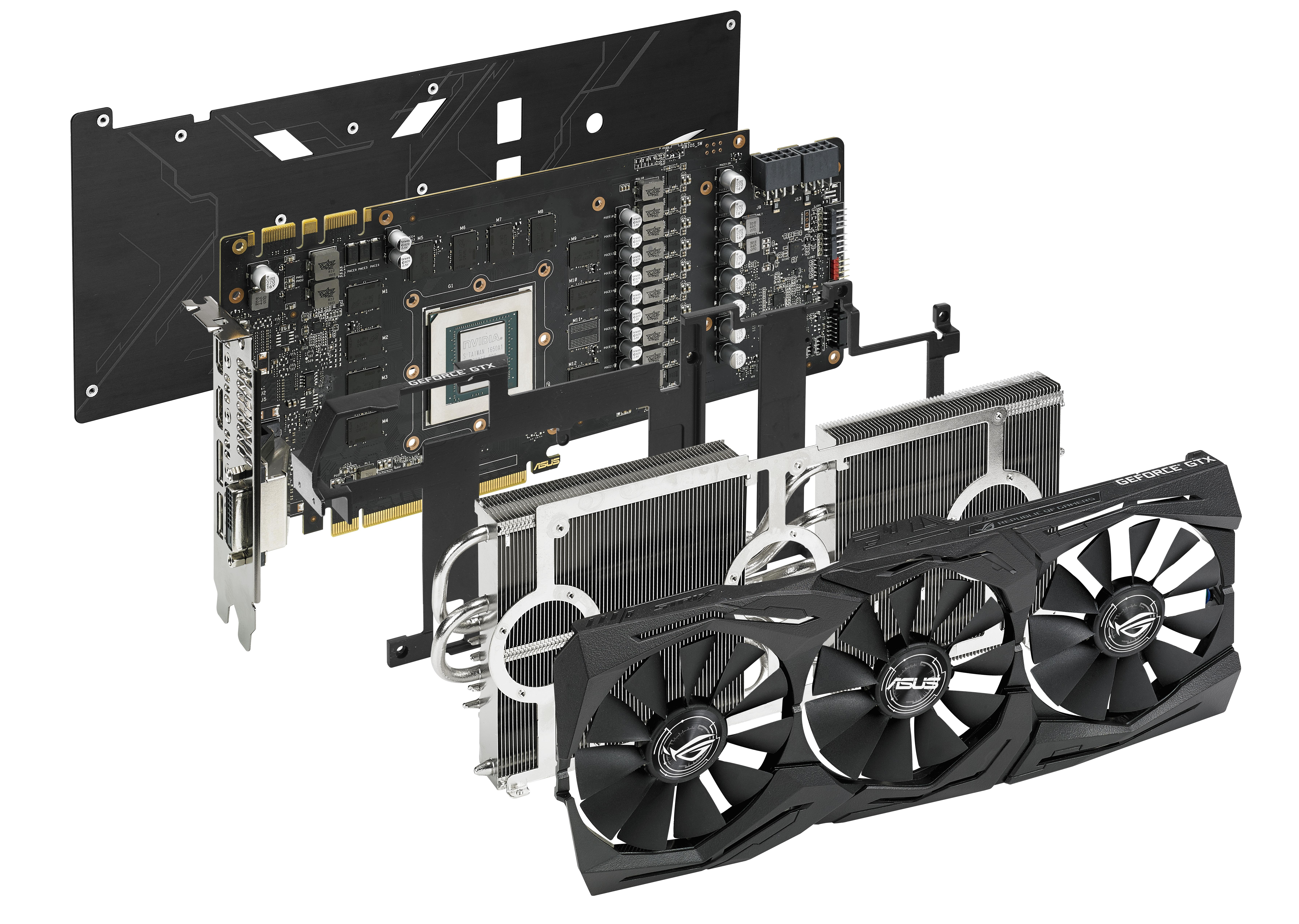 Tarjeta gráfica - ASUS Rog Strix GeForce GTX 1080 TI O11G, Nvidia Pascal, 11GB, GDDR5X
