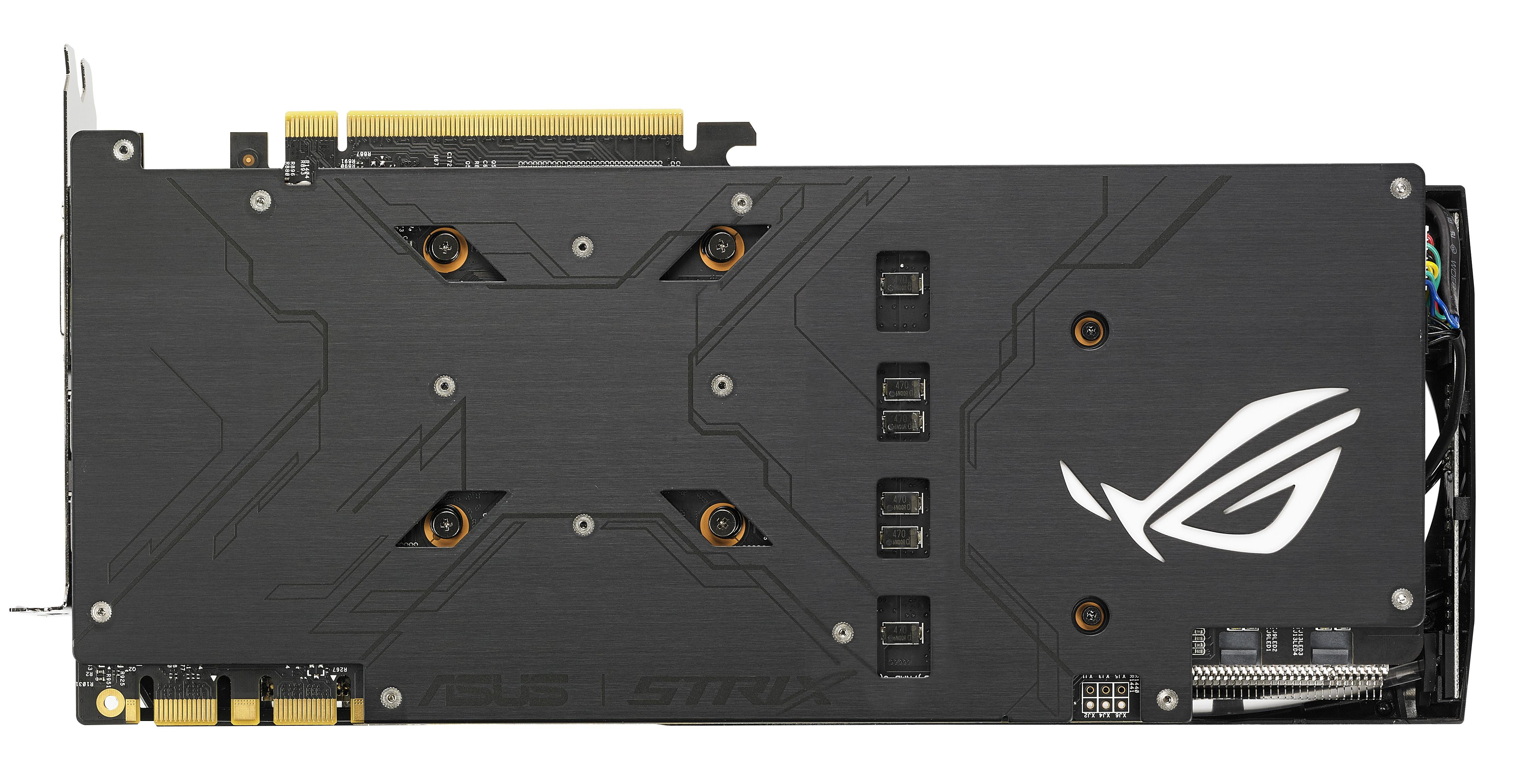 Tarjeta gráfica - ASUS Rog Strix GeForce GTX 1080 TI O11G, Nvidia Pascal, 11GB, GDDR5X