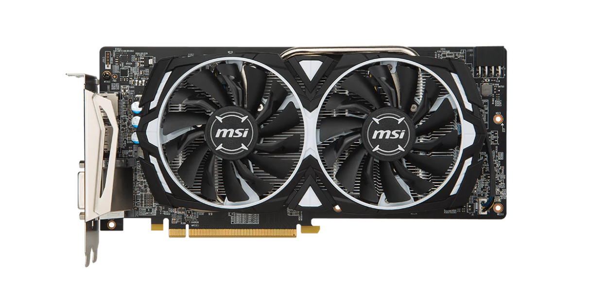 Tarjeta Gráfica - MSI Radeon RX 580 Armor 8G OC 8GB GDDR5