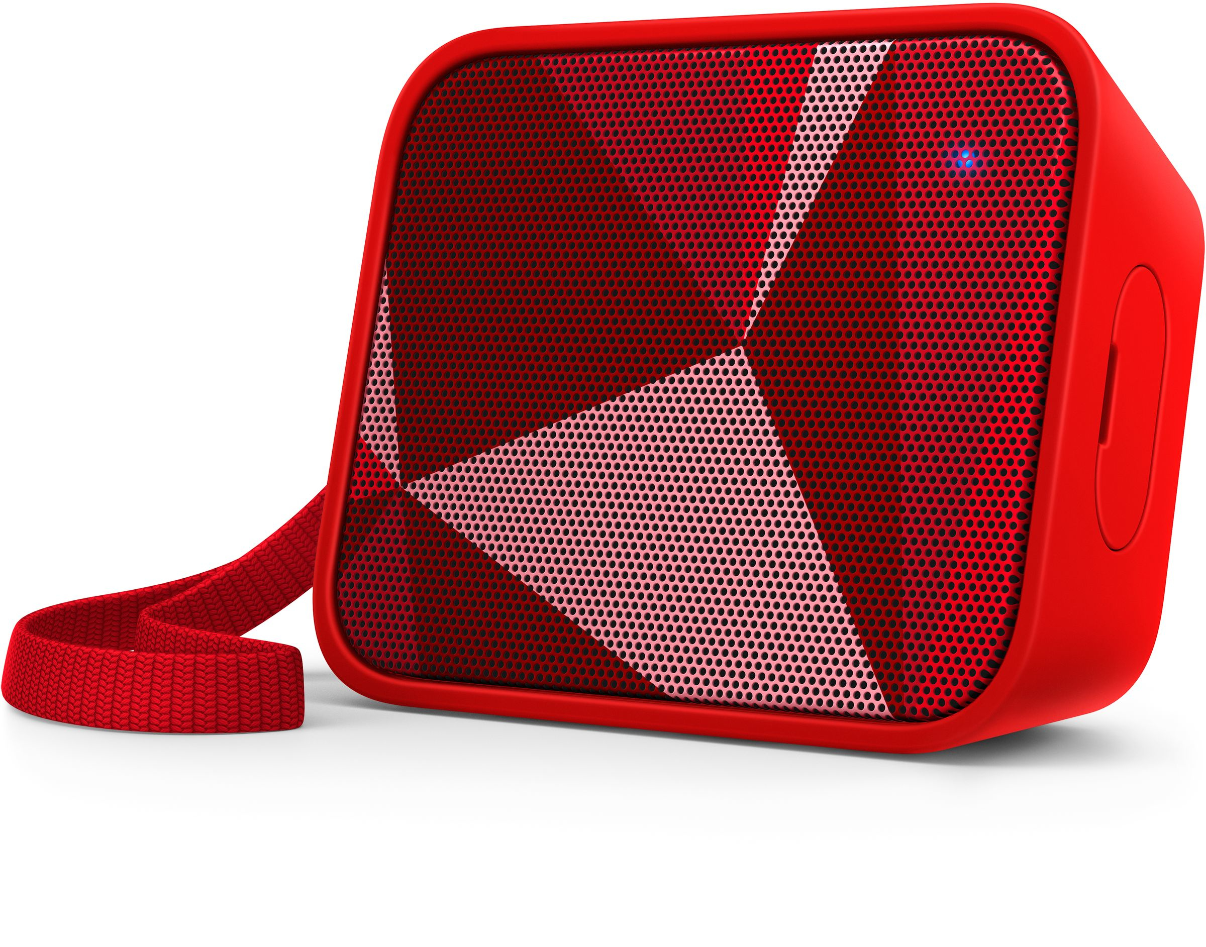 PHILIPS PixelPop Taşınabilir Kablosuz Hoparlör Kırmızı BT110R/00