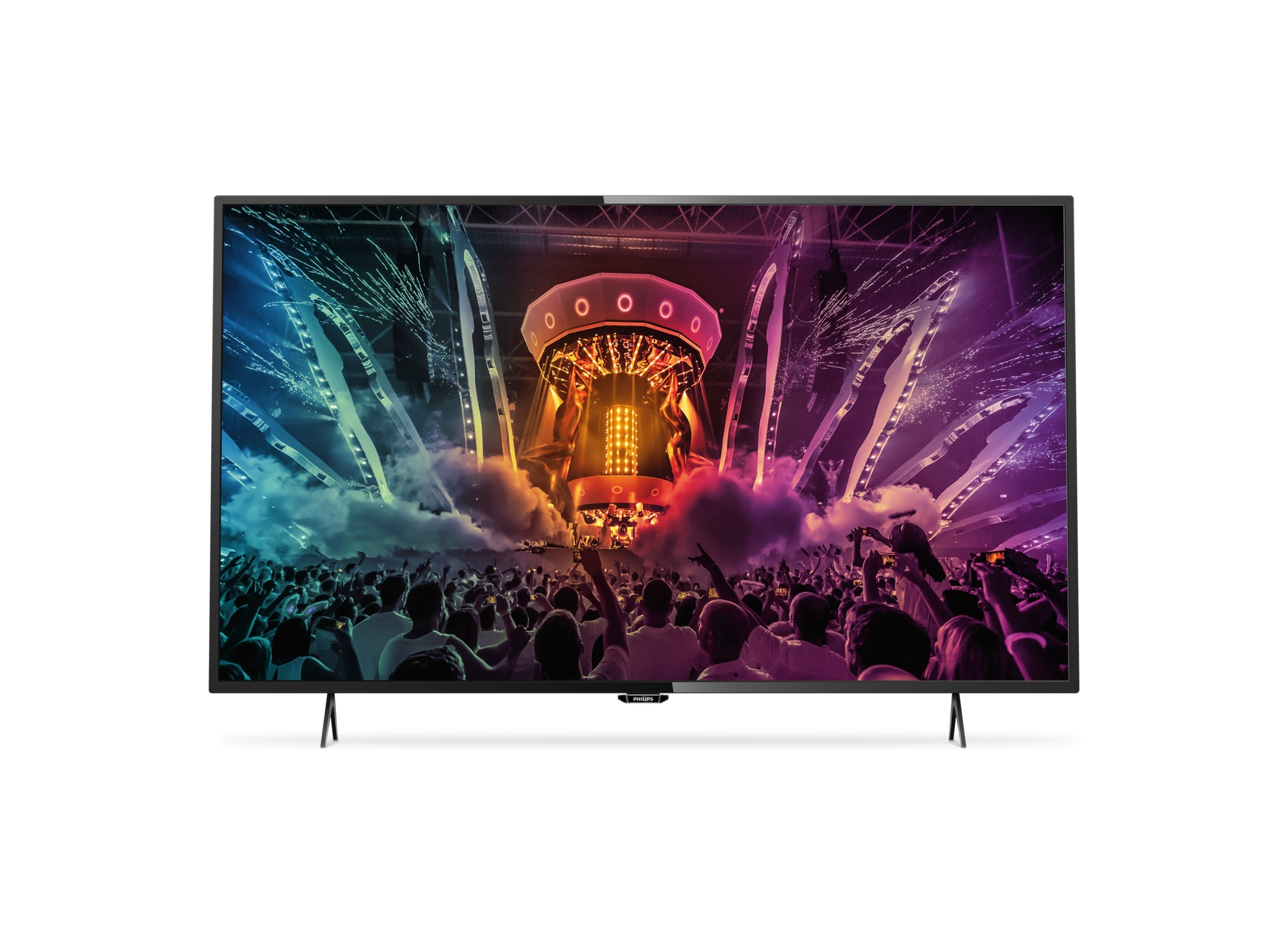 TV UHD-LCD - Philips,  49",  49PUS6101/12,  6000 Series,  Televisor,  Smart,  LED,  4K,  UltraPlano