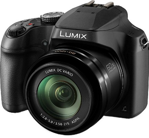 Cámara bridge - Panasonic Lumix DC-FZ82, Sensor MOS, 18.1 MP, Vídeo 4K, 60x/120x, Wi-Fi, Objetivo